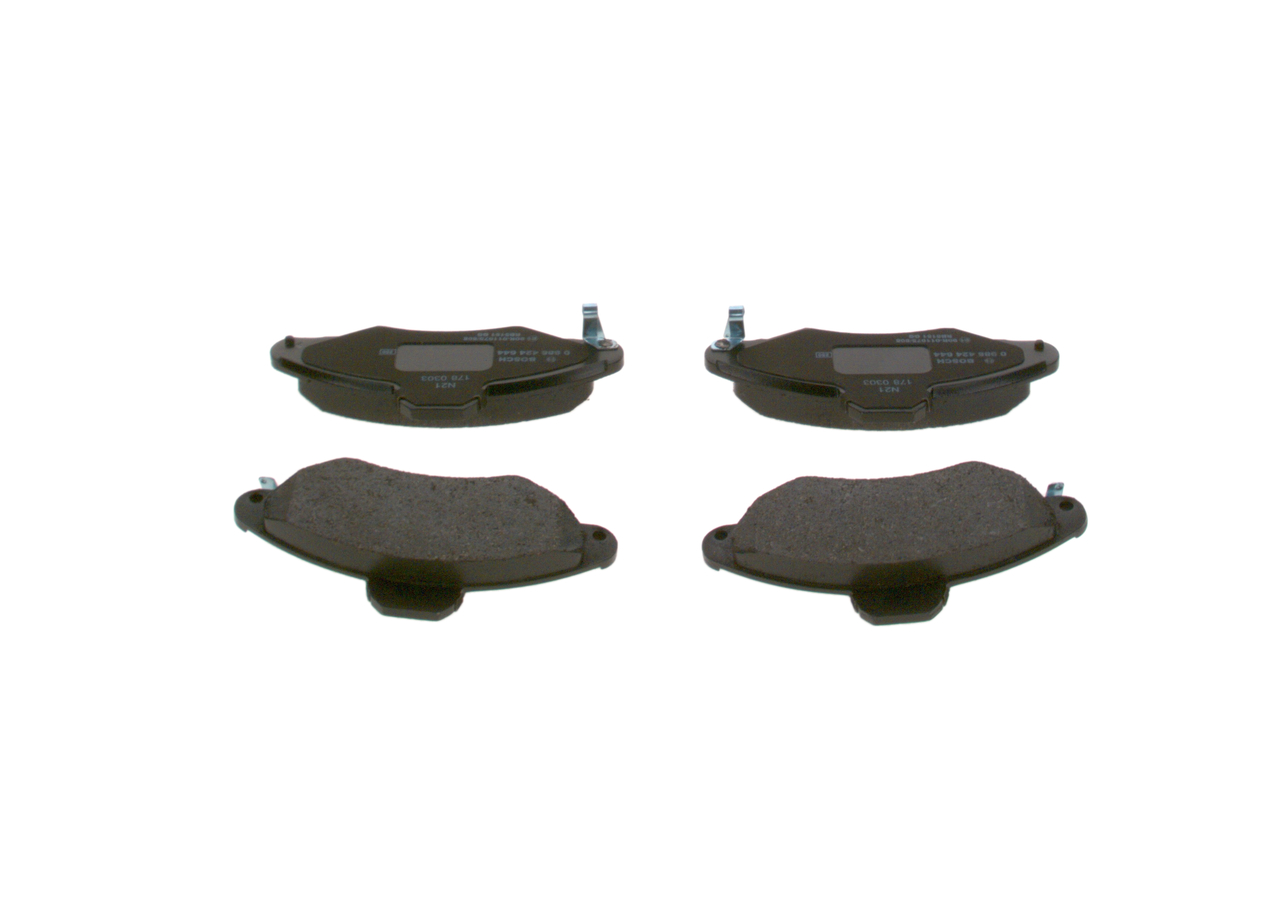 Brake Pad Set, disc brake - 0 986 424 644 BOSCH