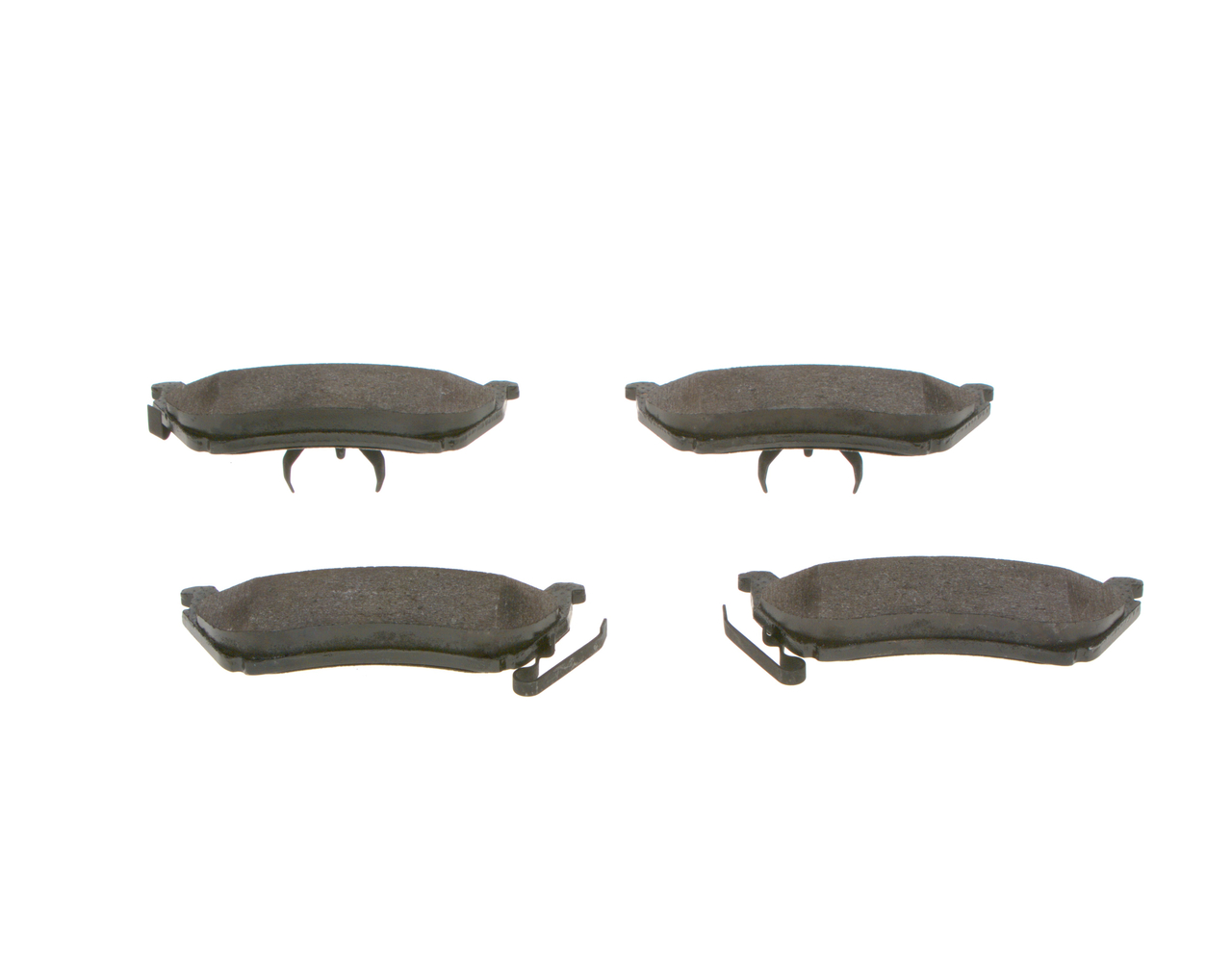 Brake Pad Set, disc brake - 0 986 424 648 BOSCH
