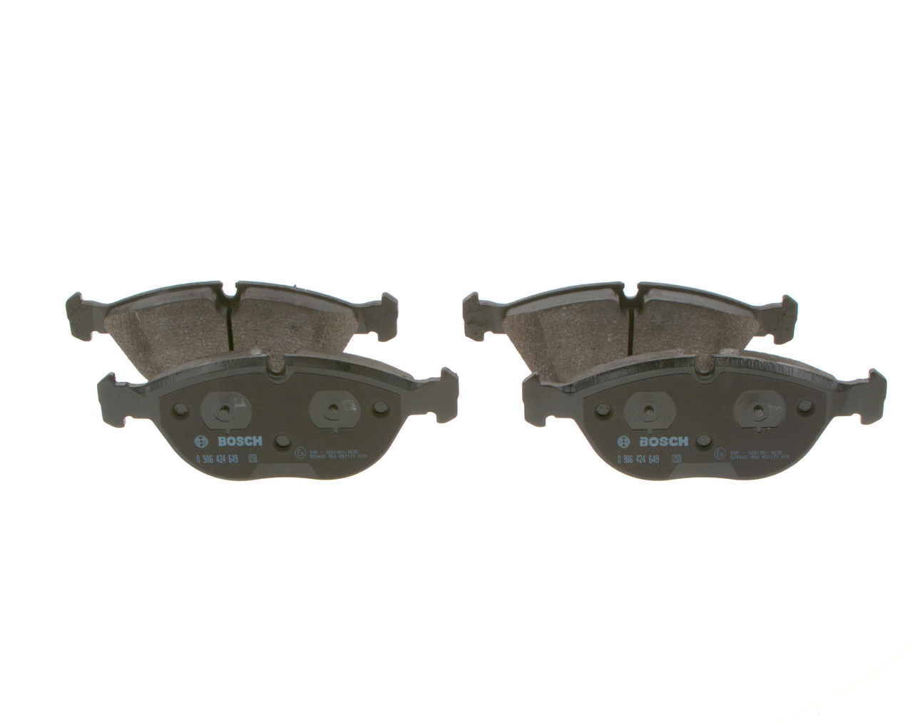 Kit pastiglie freno, Freno a disco - 0 986 424 649 BOSCH