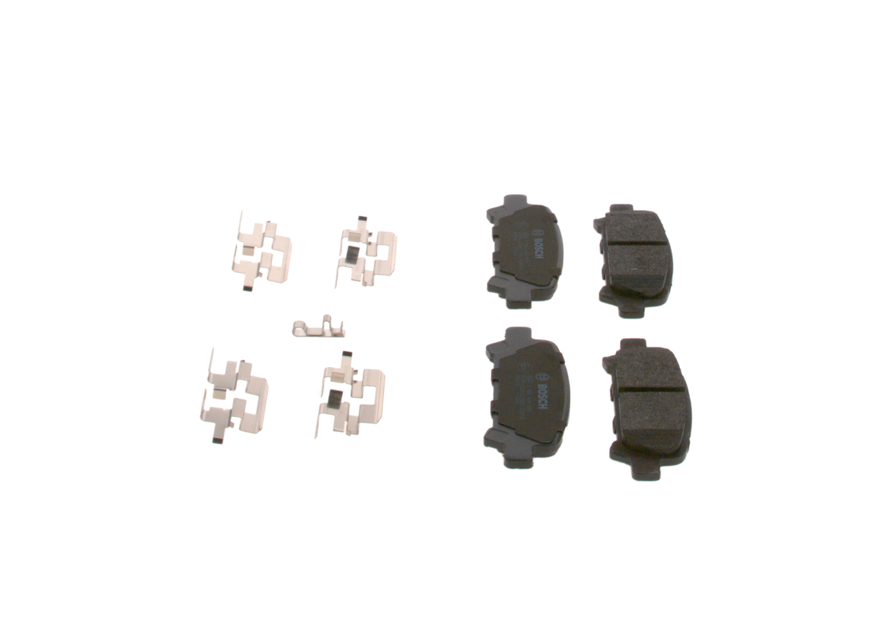 Brake Pad Set, disc brake - 0 986 424 650 BOSCH