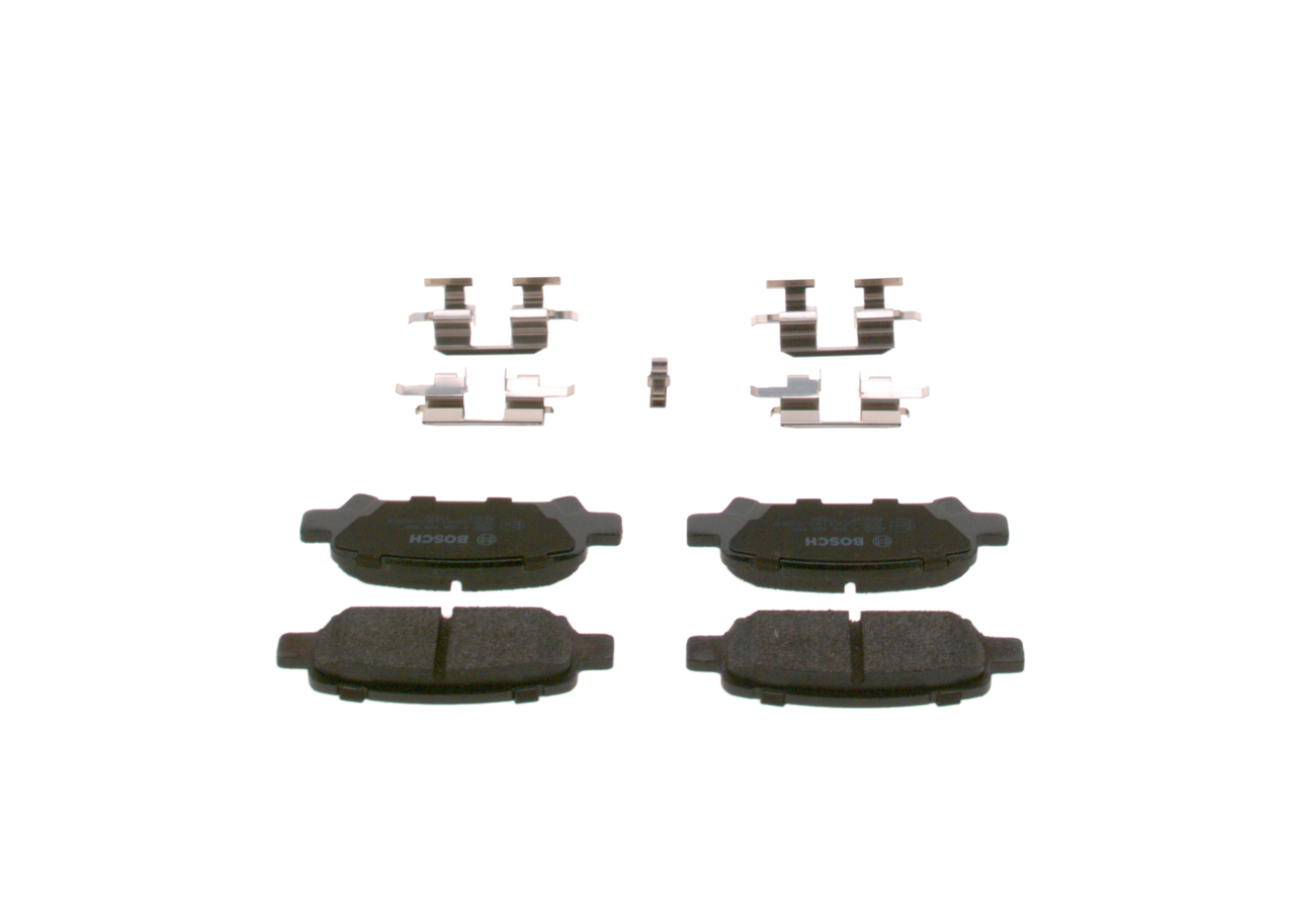 Brake Pad Set, disc brake - 0 986 424 650 BOSCH