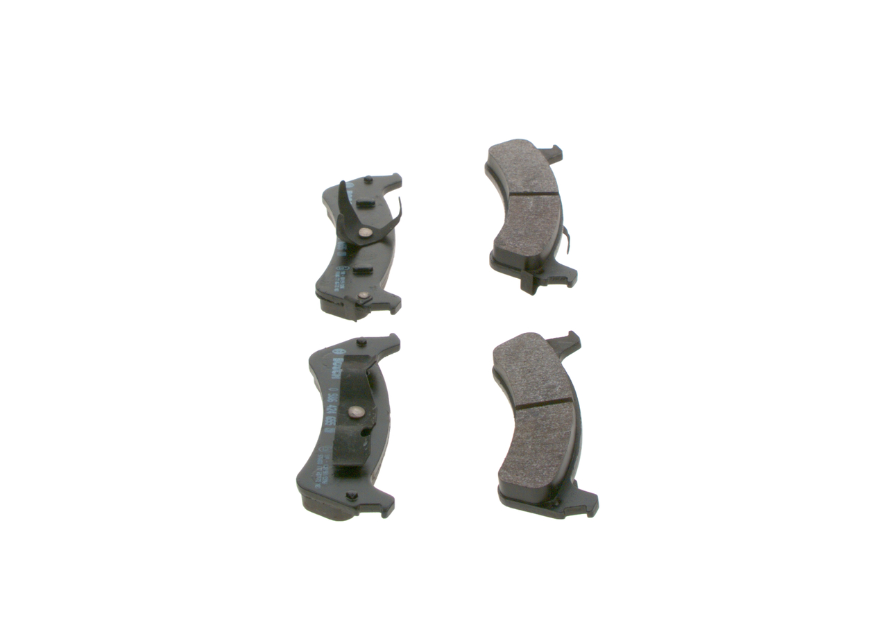 Brake Pad Set, disc brake - 0 986 424 655 BOSCH