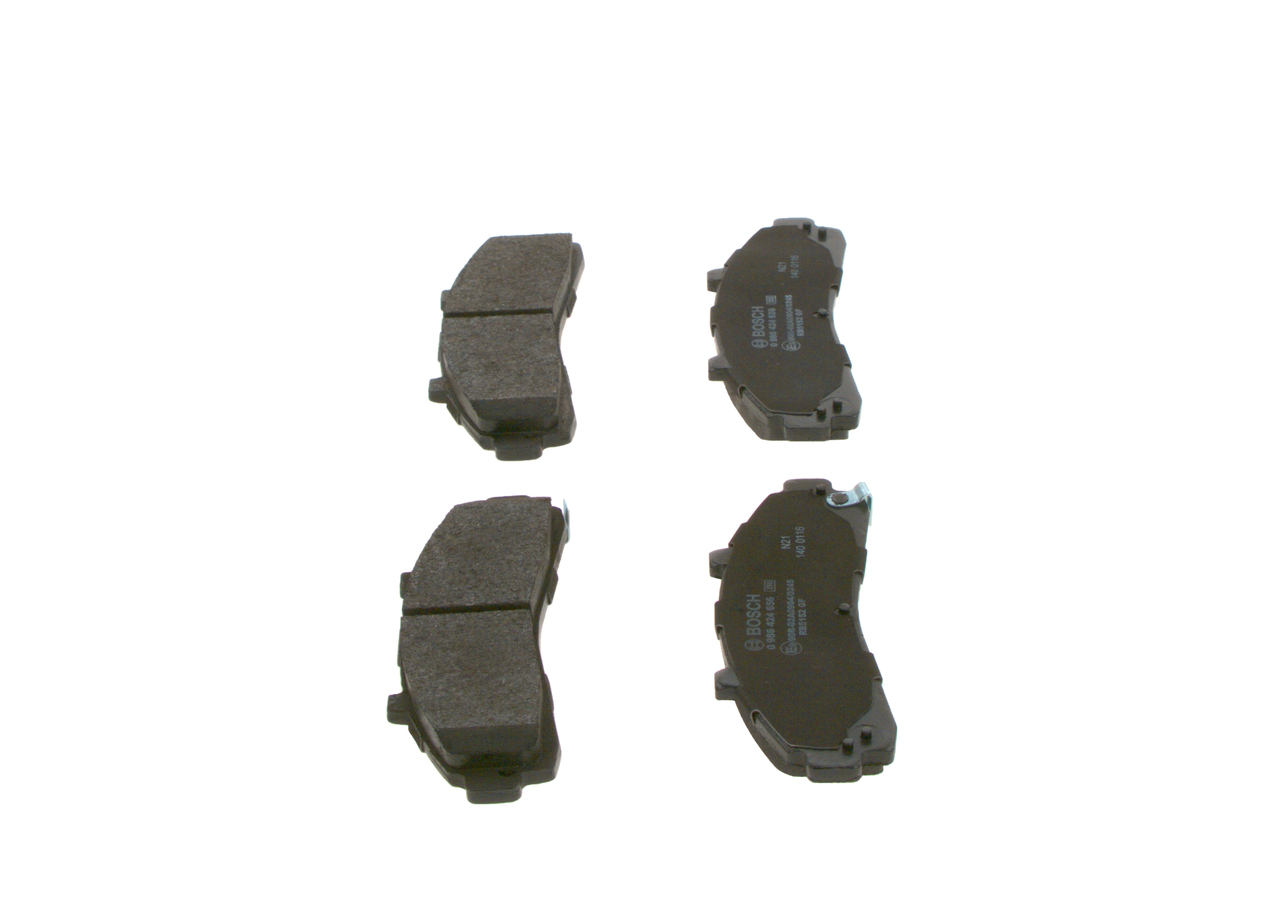 Brake Pad Set, disc brake - 0 986 424 656 BOSCH