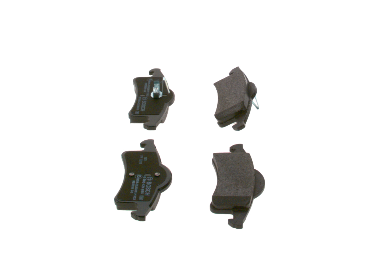 Brake Pad Set, disc brake - 0 986 424 665 BOSCH
