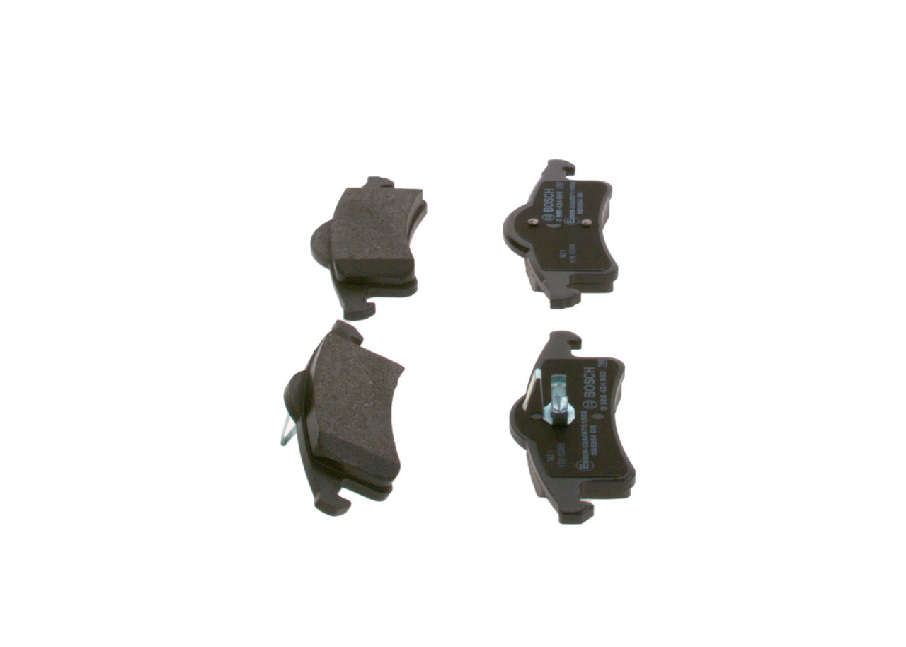 Brake Pad Set, disc brake - 0 986 424 665 BOSCH