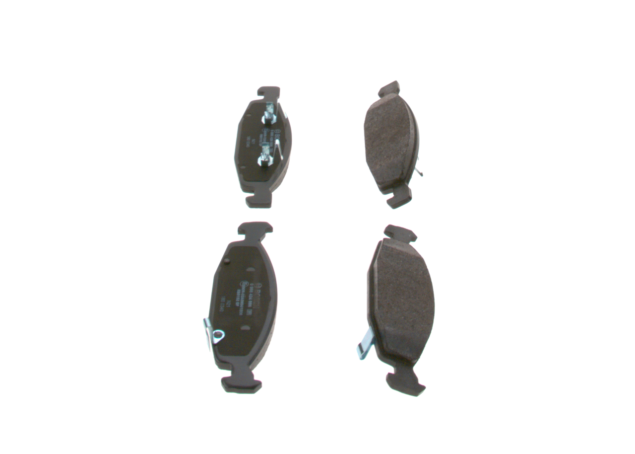 Brake Pad Set, disc brake - 0 986 424 666 BOSCH