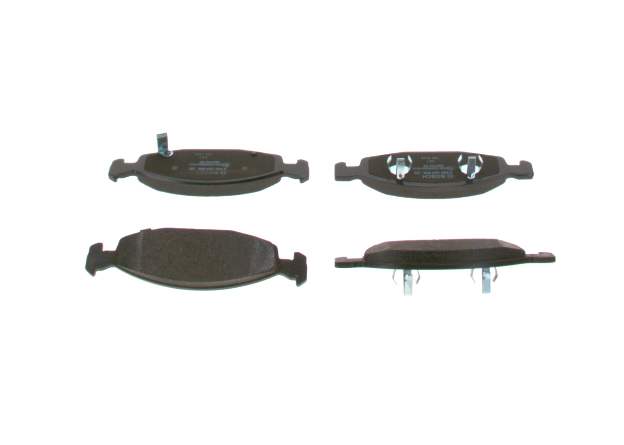 Brake Pad Set, disc brake - 0 986 424 666 BOSCH