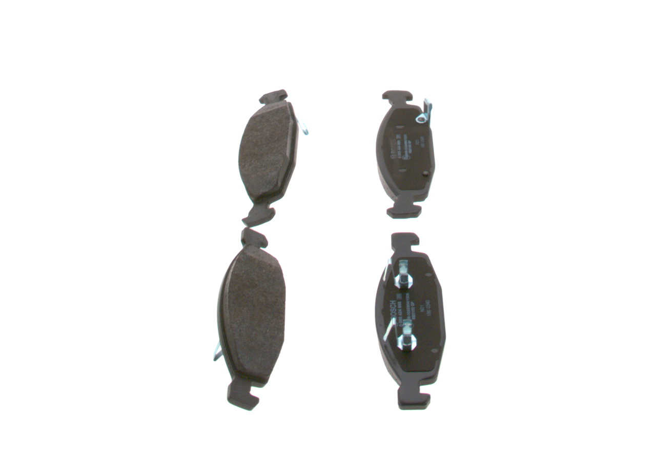 Brake Pad Set, disc brake - 0 986 424 666 BOSCH