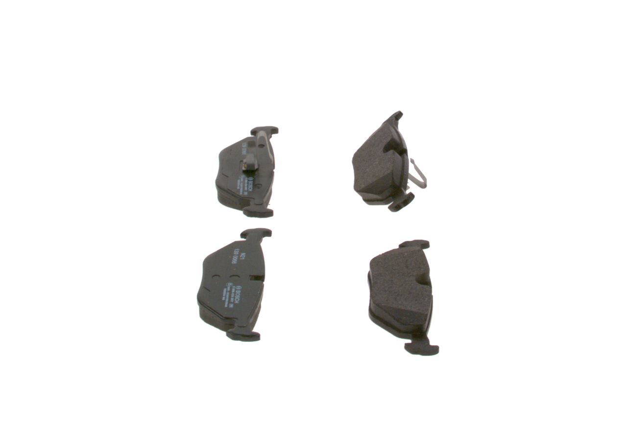 Brake Pad Set, disc brake - 0 986 424 667 BOSCH