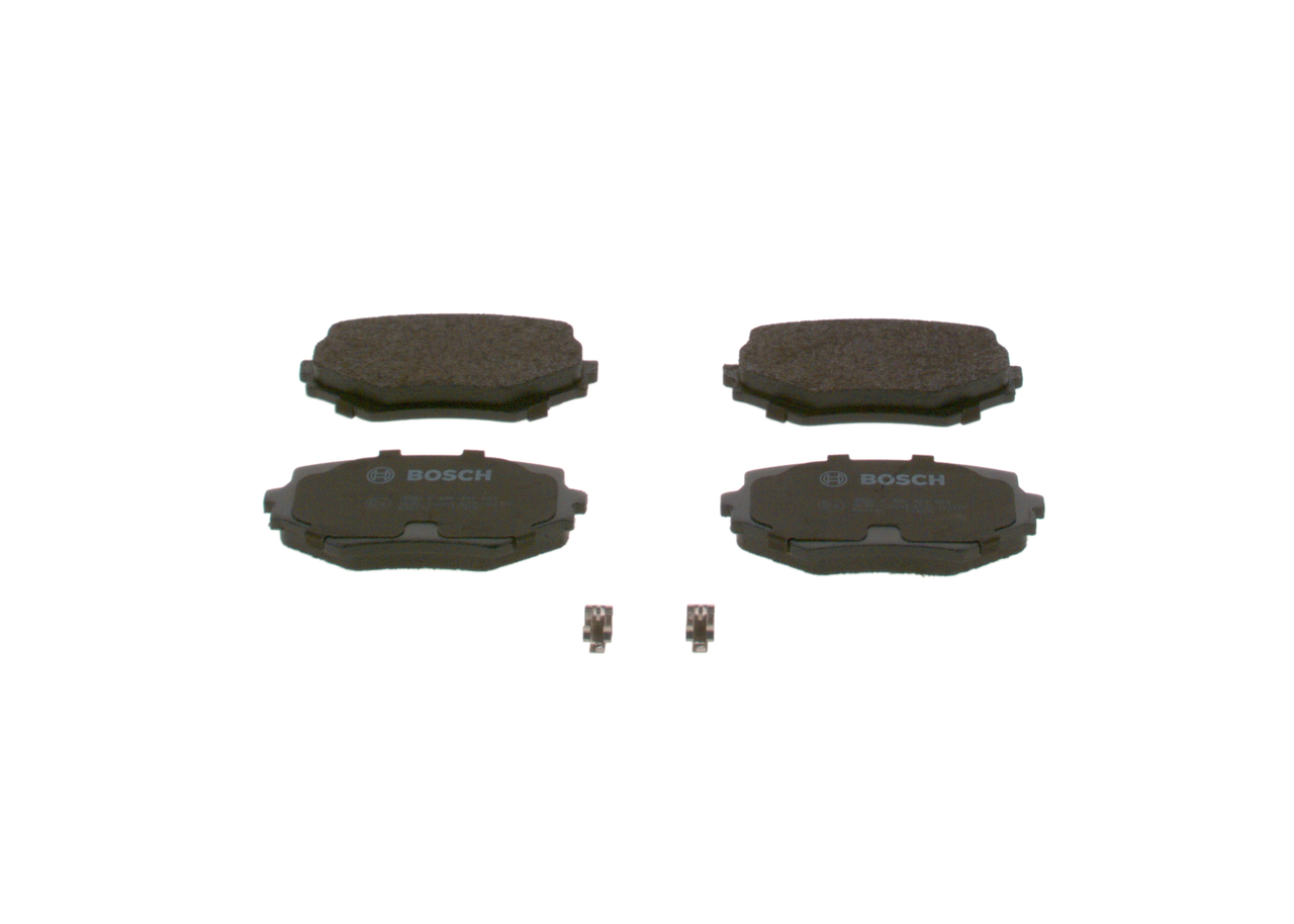 stabdžių trinkelių rinkinys, diskinis stabdys - 0 986 424 669 BOSCH