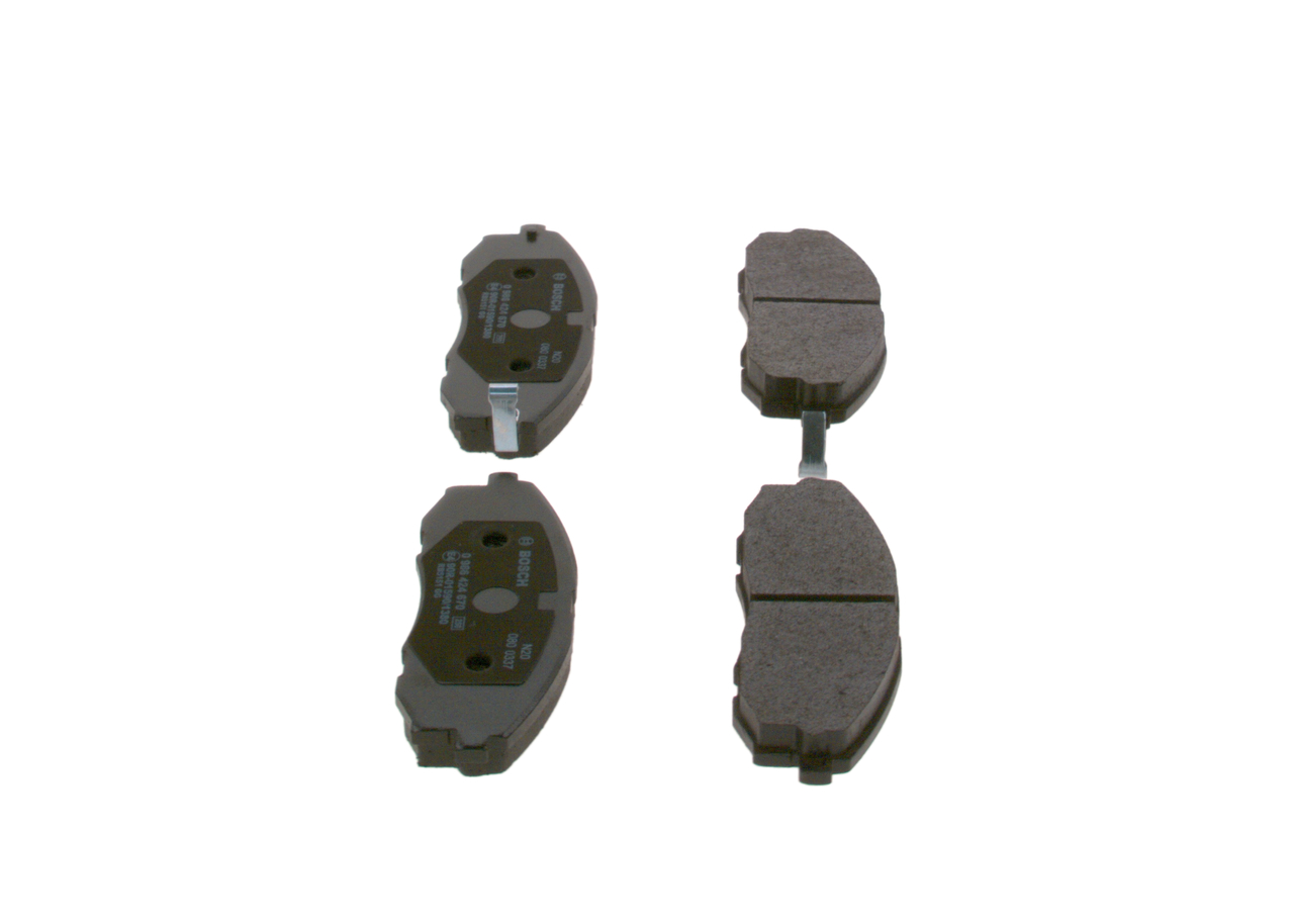 Brake Pad Set, disc brake - 0 986 424 670 BOSCH