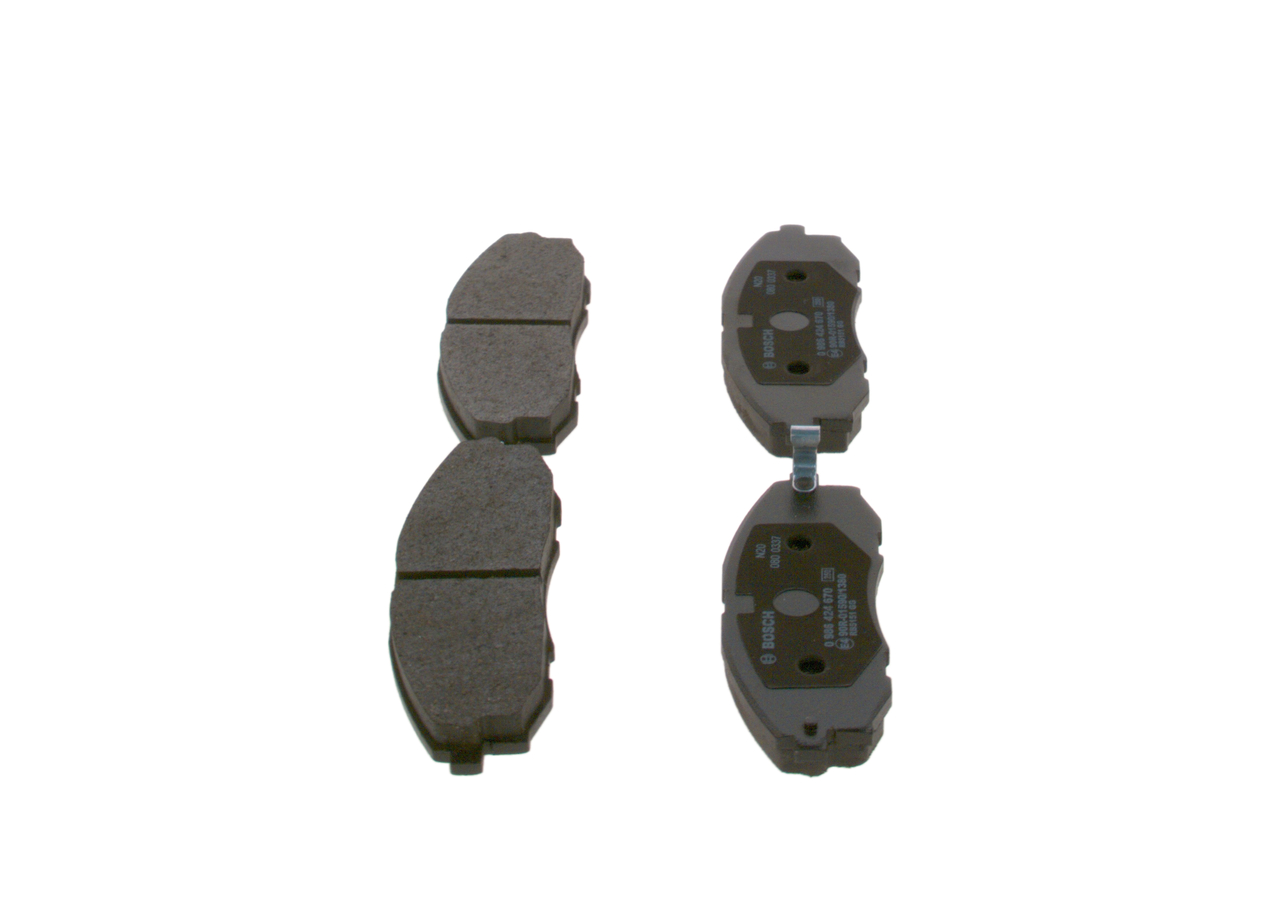 Brake Pad Set, disc brake - 0 986 424 670 BOSCH