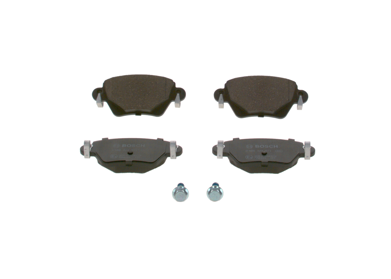 Kit pastiglie freno, Freno a disco - 0 986 424 671 BOSCH