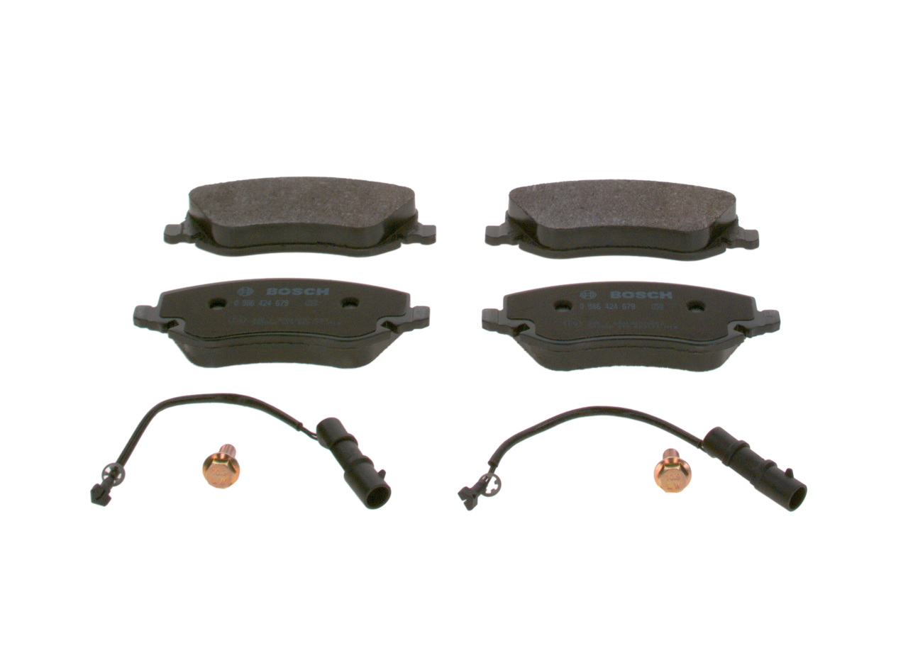 Kit pastiglie freno, Freno a disco - 0 986 424 679 BOSCH