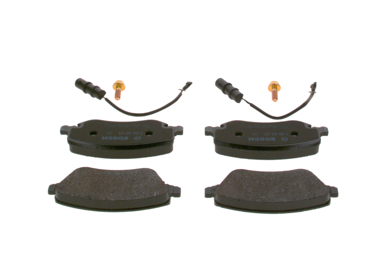Brake Pad Set, disc brake - 0 986 424 679 BOSCH