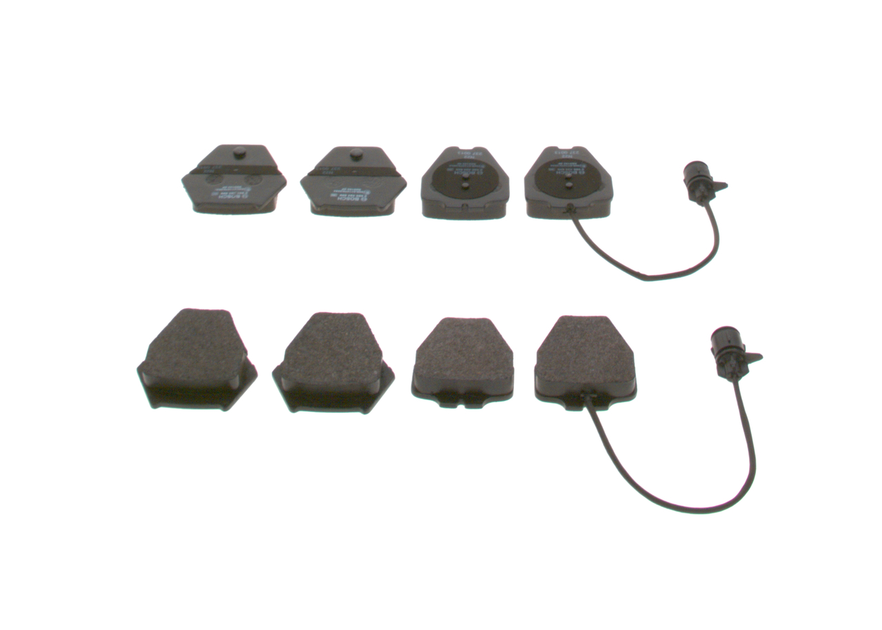 Brake Pad Set, disc brake - 0 986 424 689 BOSCH