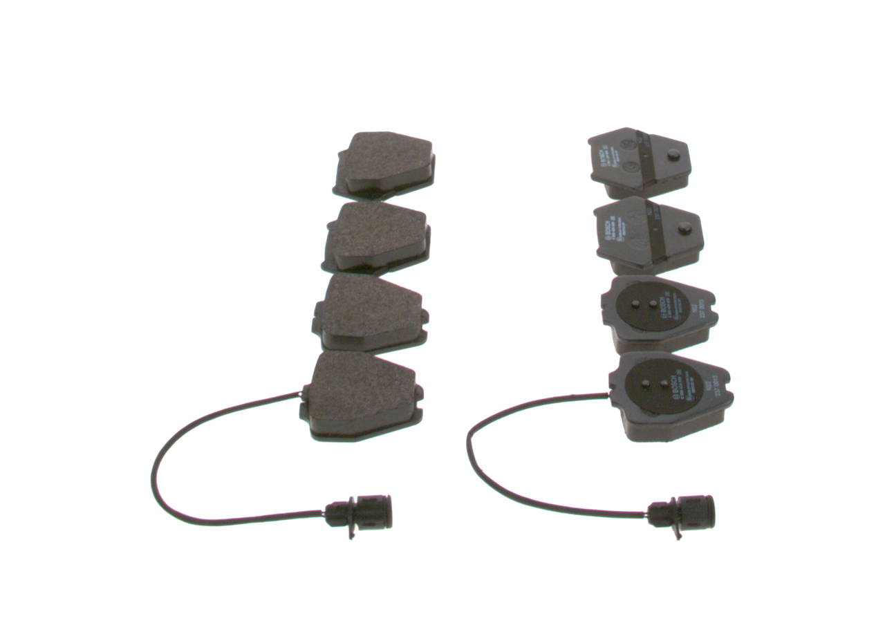Brake Pad Set, disc brake - 0 986 424 689 BOSCH
