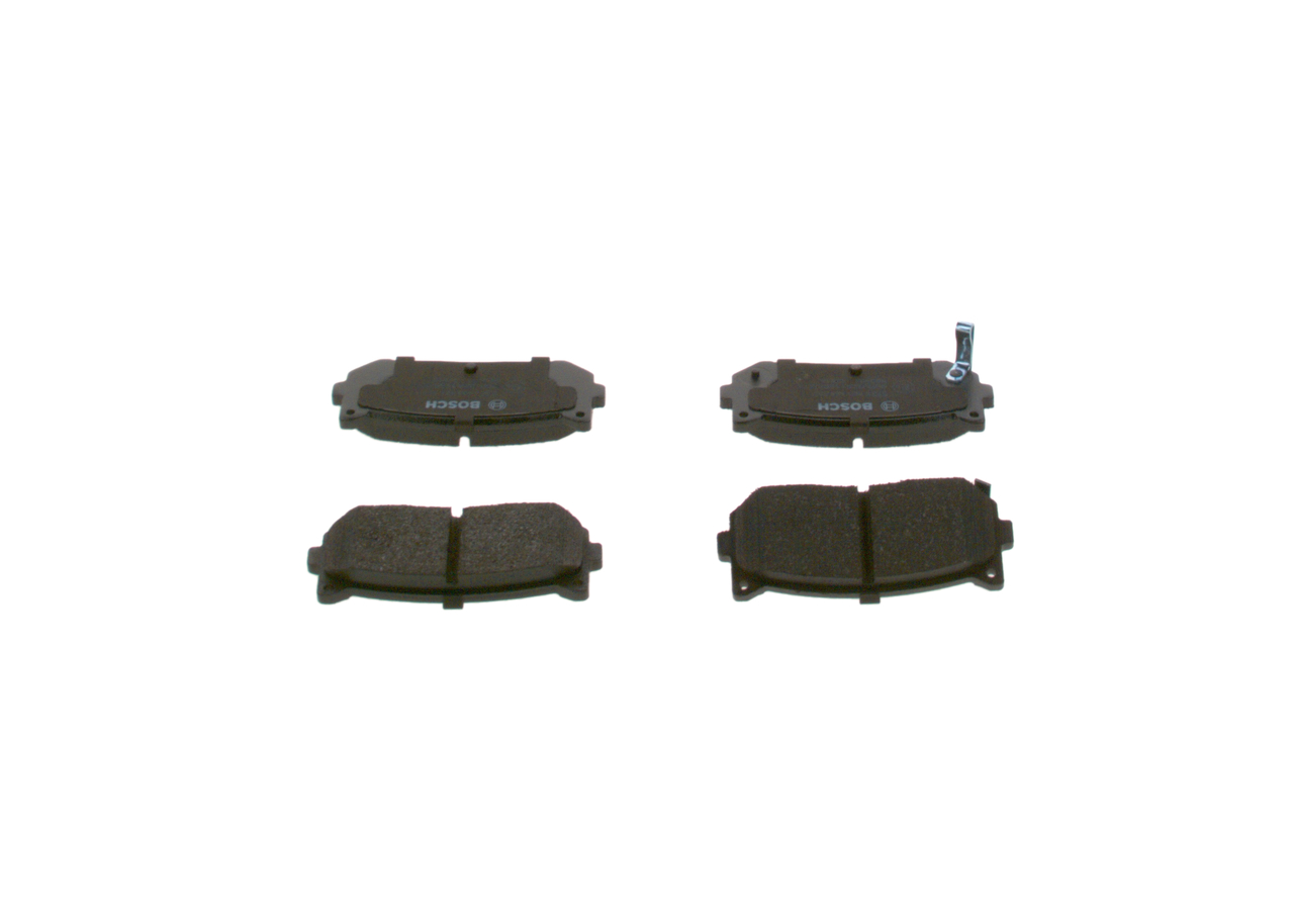 Brake Pad Set, disc brake - 0 986 424 693 BOSCH