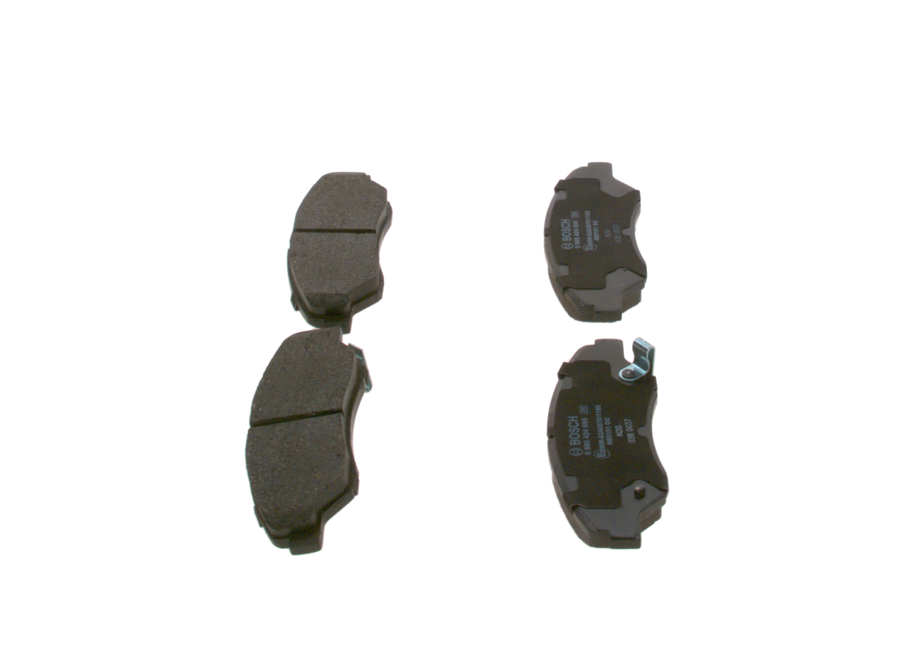 Brake Pad Set, disc brake - 0 986 424 696 BOSCH