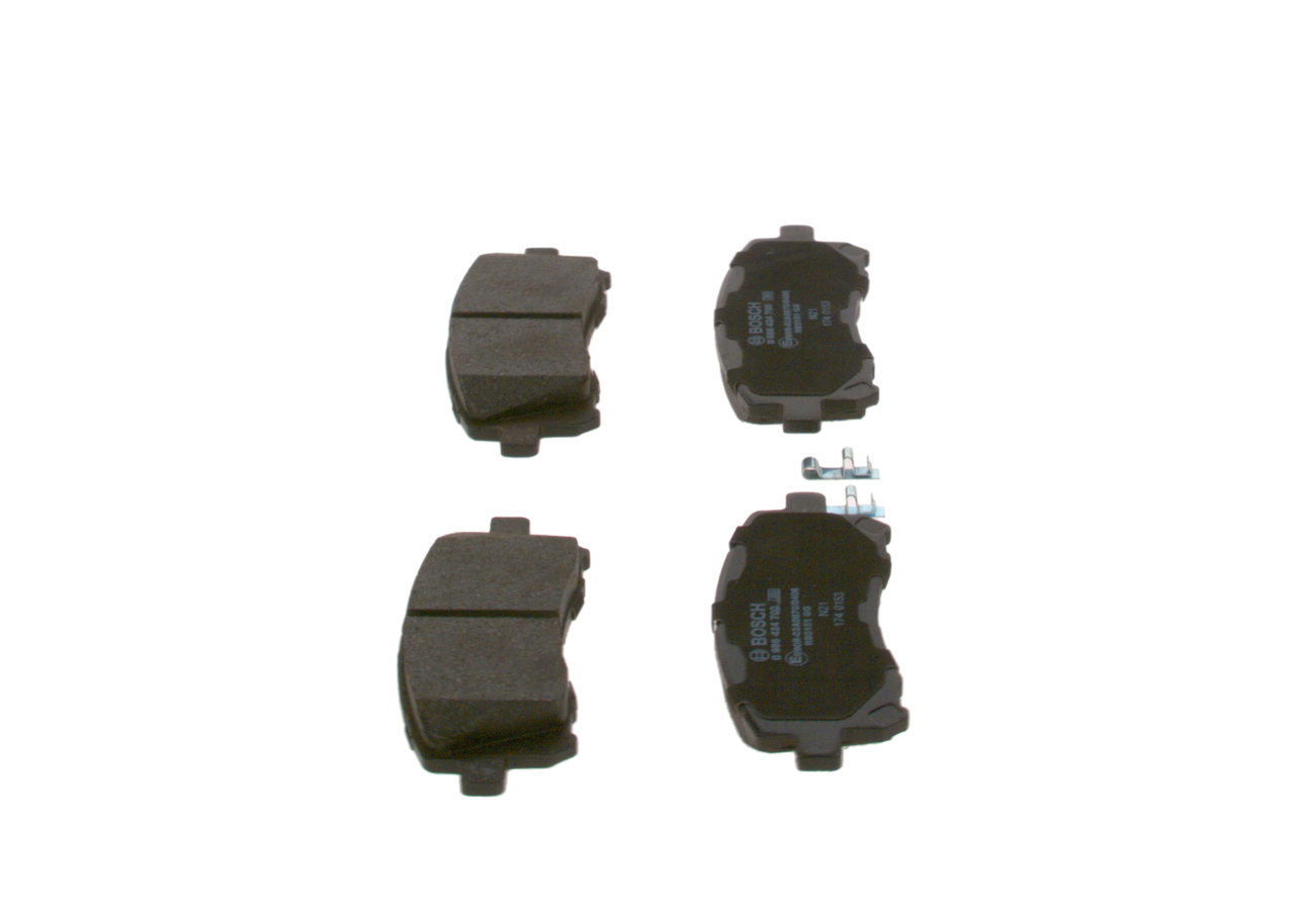 Brake Pad Set, disc brake - 0 986 424 700 BOSCH
