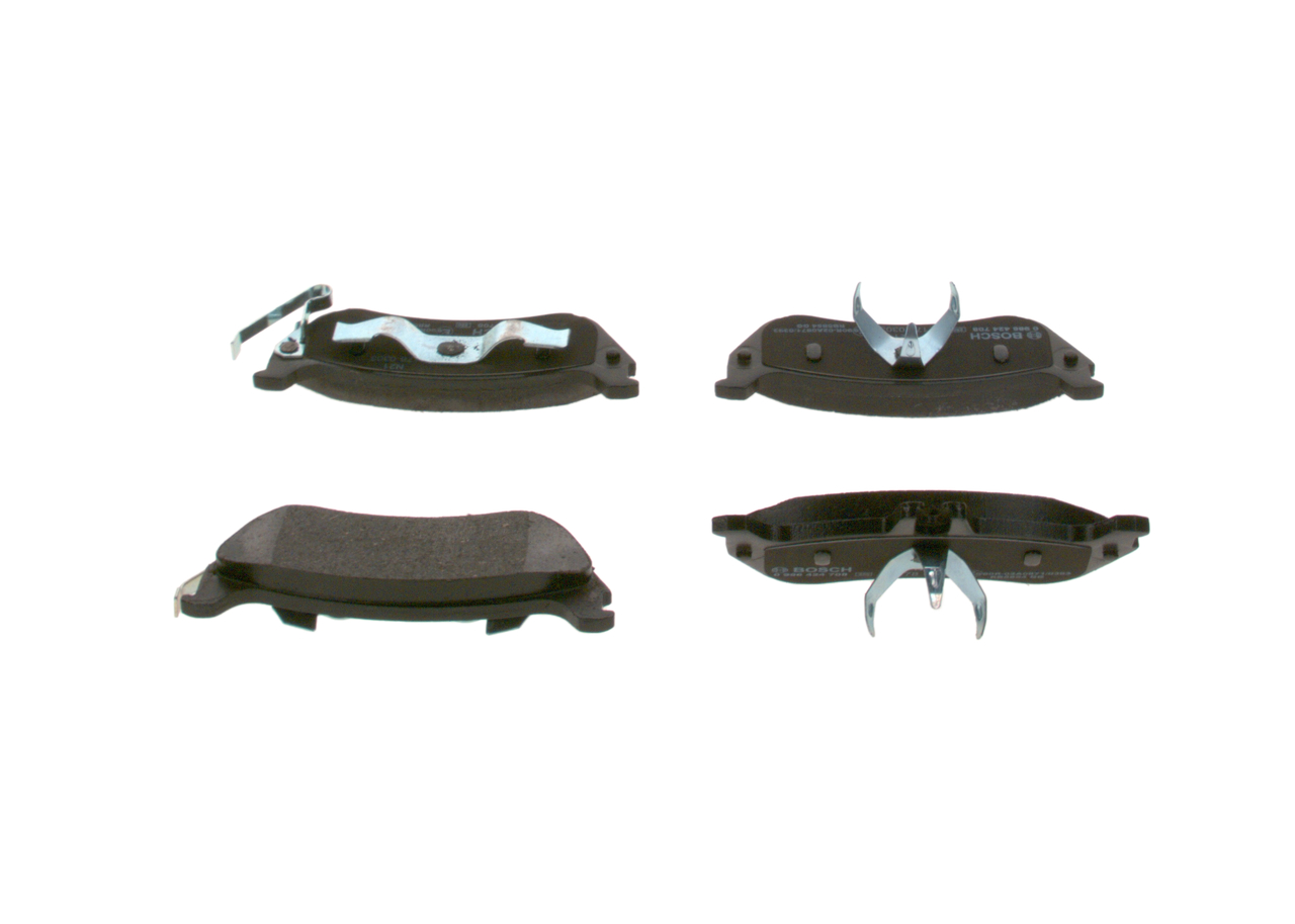 Brake Pad Set, disc brake - 0 986 424 708 BOSCH