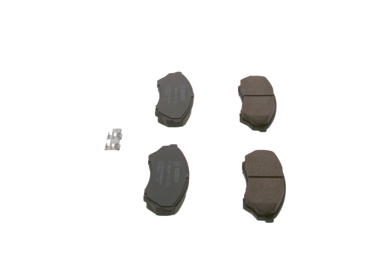 Brake Pad Set, disc brake - 0 986 424 713 BOSCH