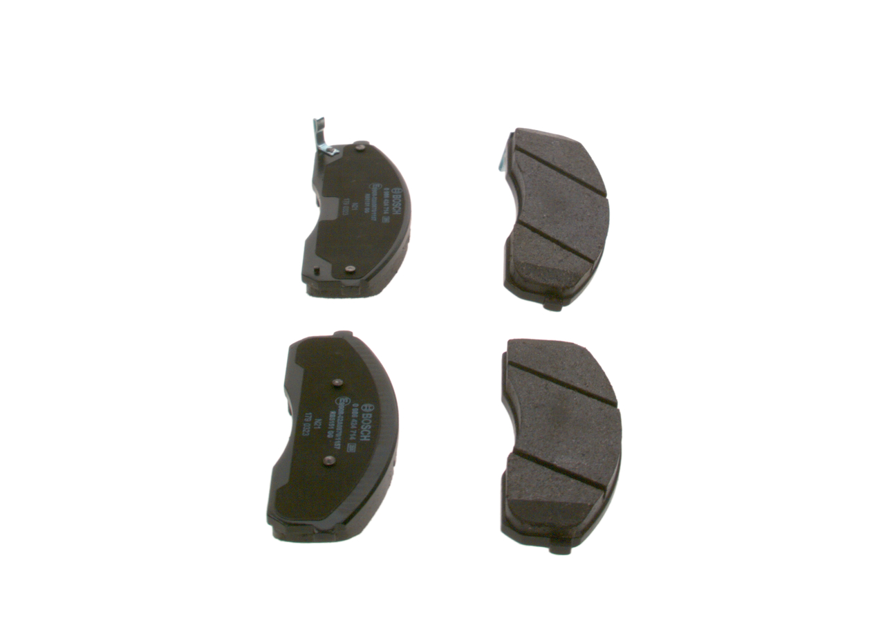 Brake Pad Set, disc brake - 0 986 424 714 BOSCH