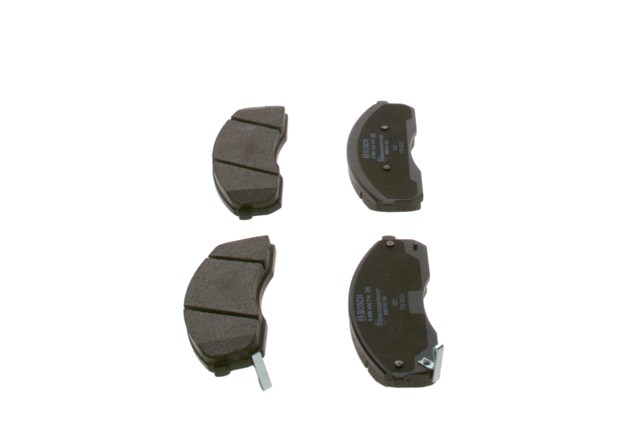 Brake Pad Set, disc brake - 0 986 424 714 BOSCH