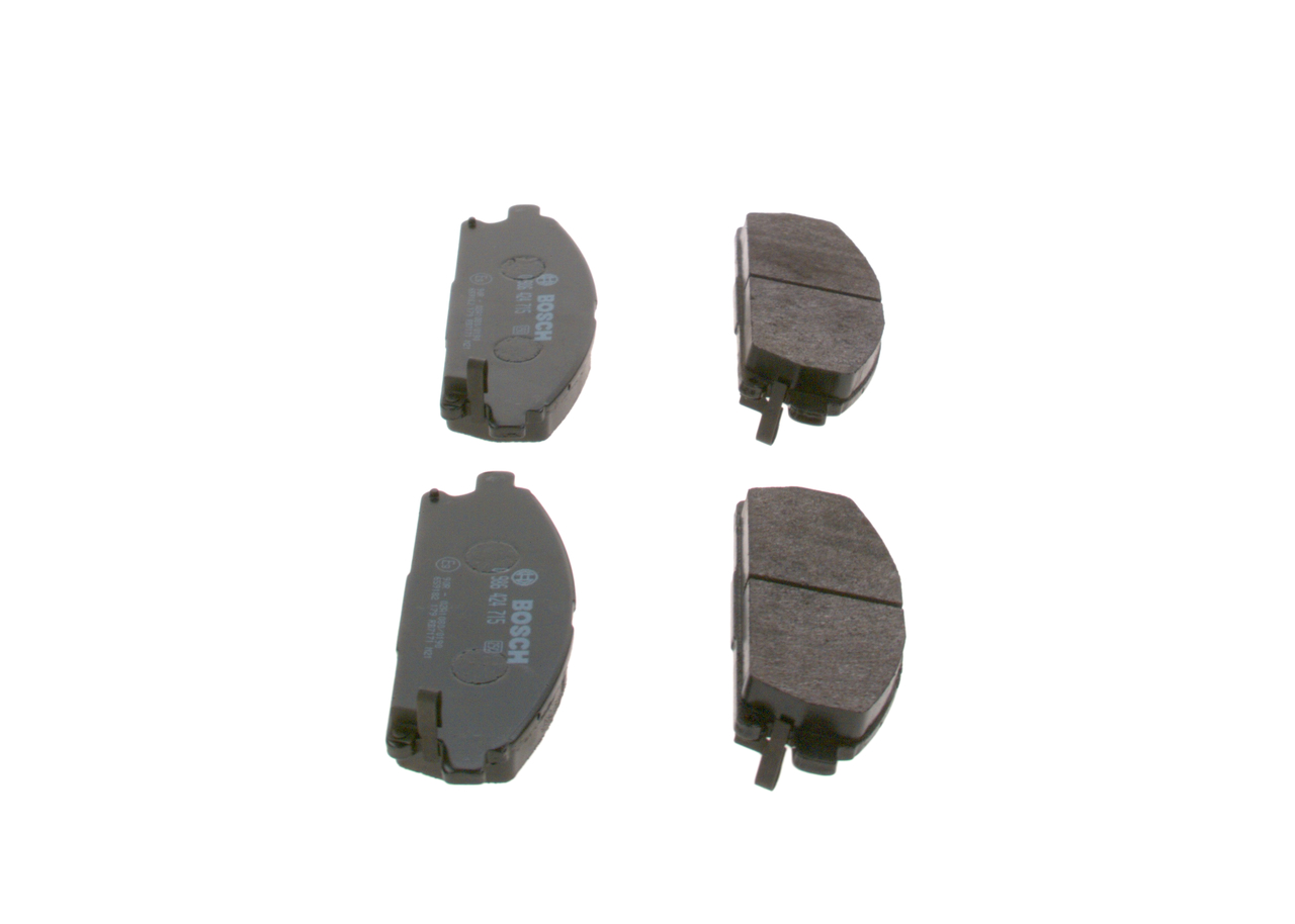 Brake Pad Set, disc brake - 0 986 424 715 BOSCH