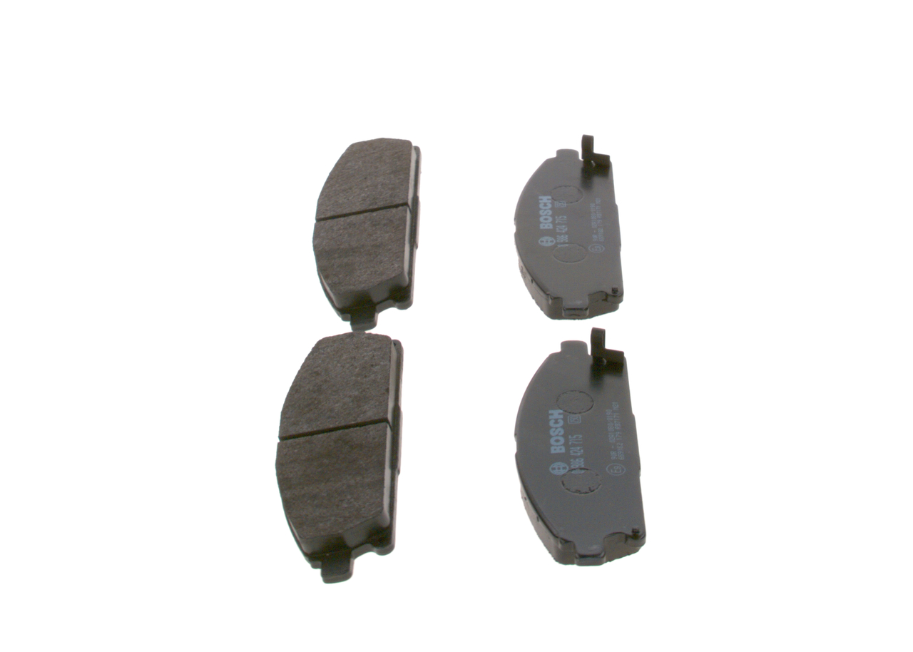 Brake Pad Set, disc brake - 0 986 424 715 BOSCH