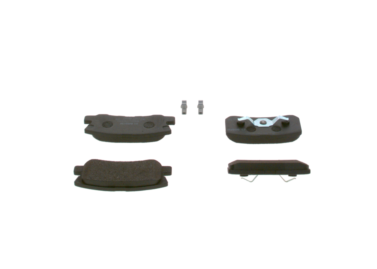 Brake Pad Set, disc brake - 0 986 424 717 BOSCH