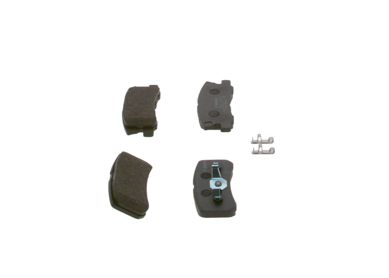 Brake Pad Set, disc brake - 0 986 424 717 BOSCH