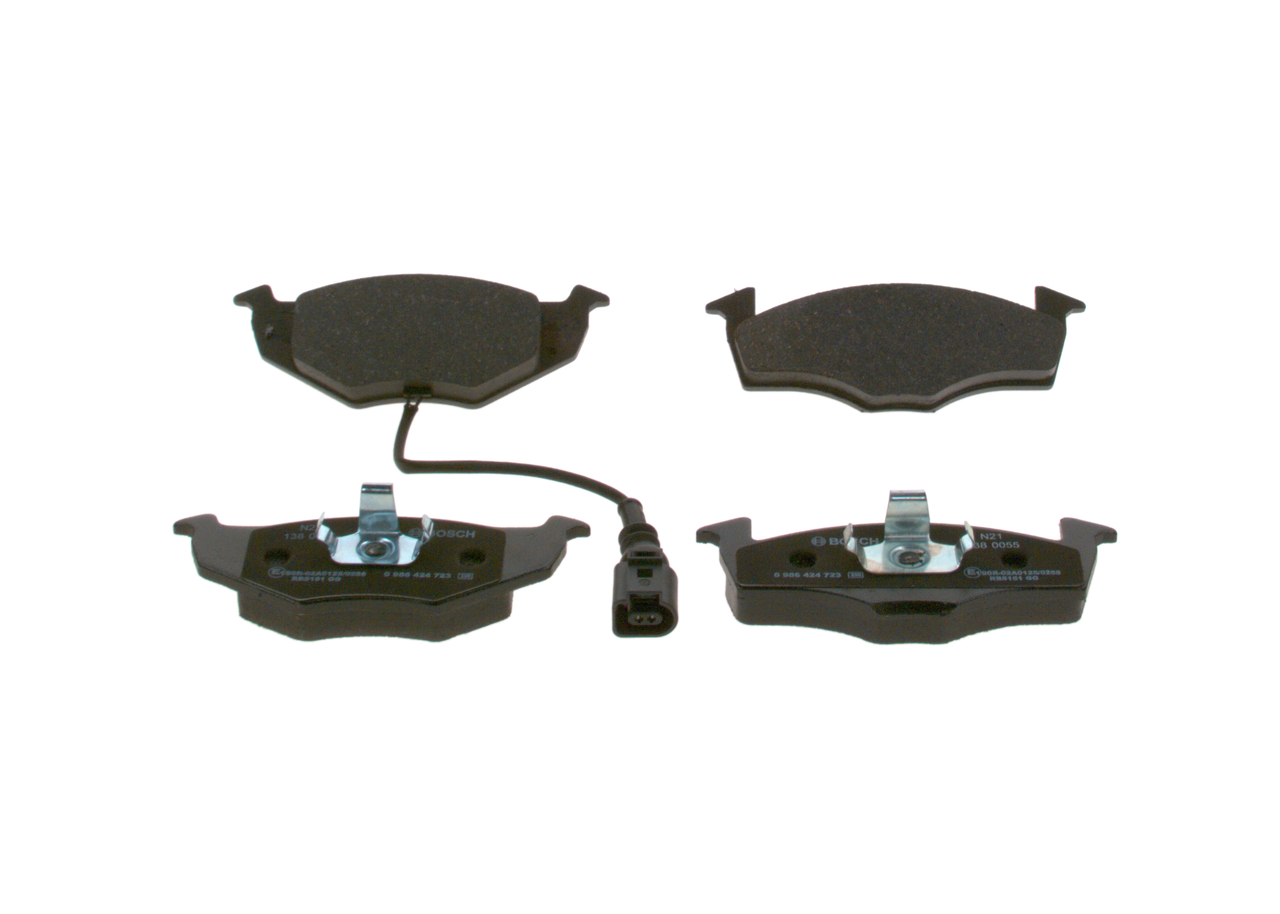 Kit pastiglie freno, Freno a disco - 0 986 424 723 BOSCH
