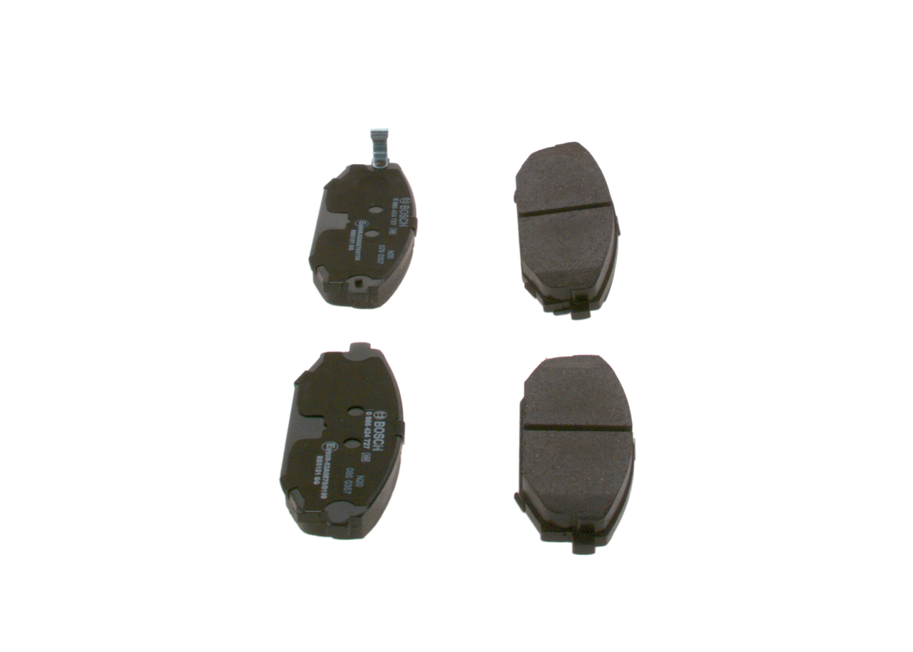 Brake Pad Set, disc brake - 0 986 424 727 BOSCH