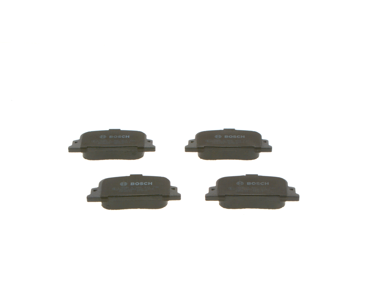Brake Pad Set, disc brake - 0 986 424 730 BOSCH