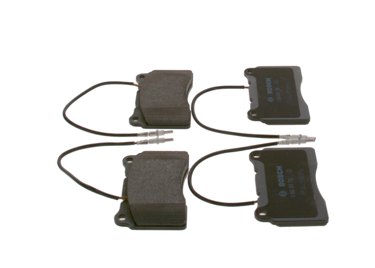Brake Pad Set, disc brake - 0 986 424 738 BOSCH