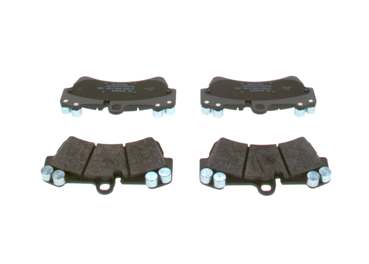 Brake Pad Set, disc brake - 0 986 424 739 BOSCH