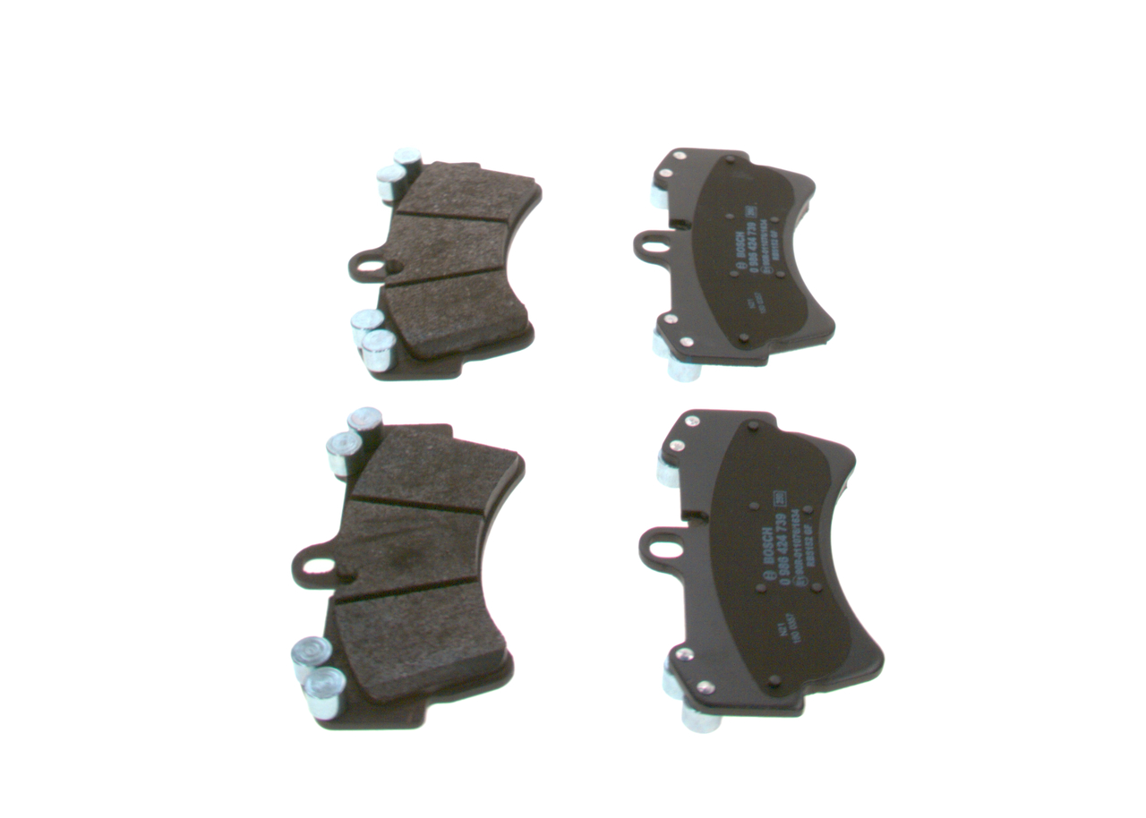 Brake Pad Set, disc brake - 0 986 424 739 BOSCH