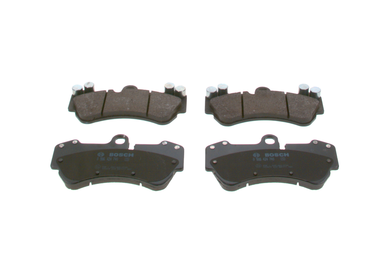 Brake Pad Set, disc brake - 0 986 424 740 BOSCH