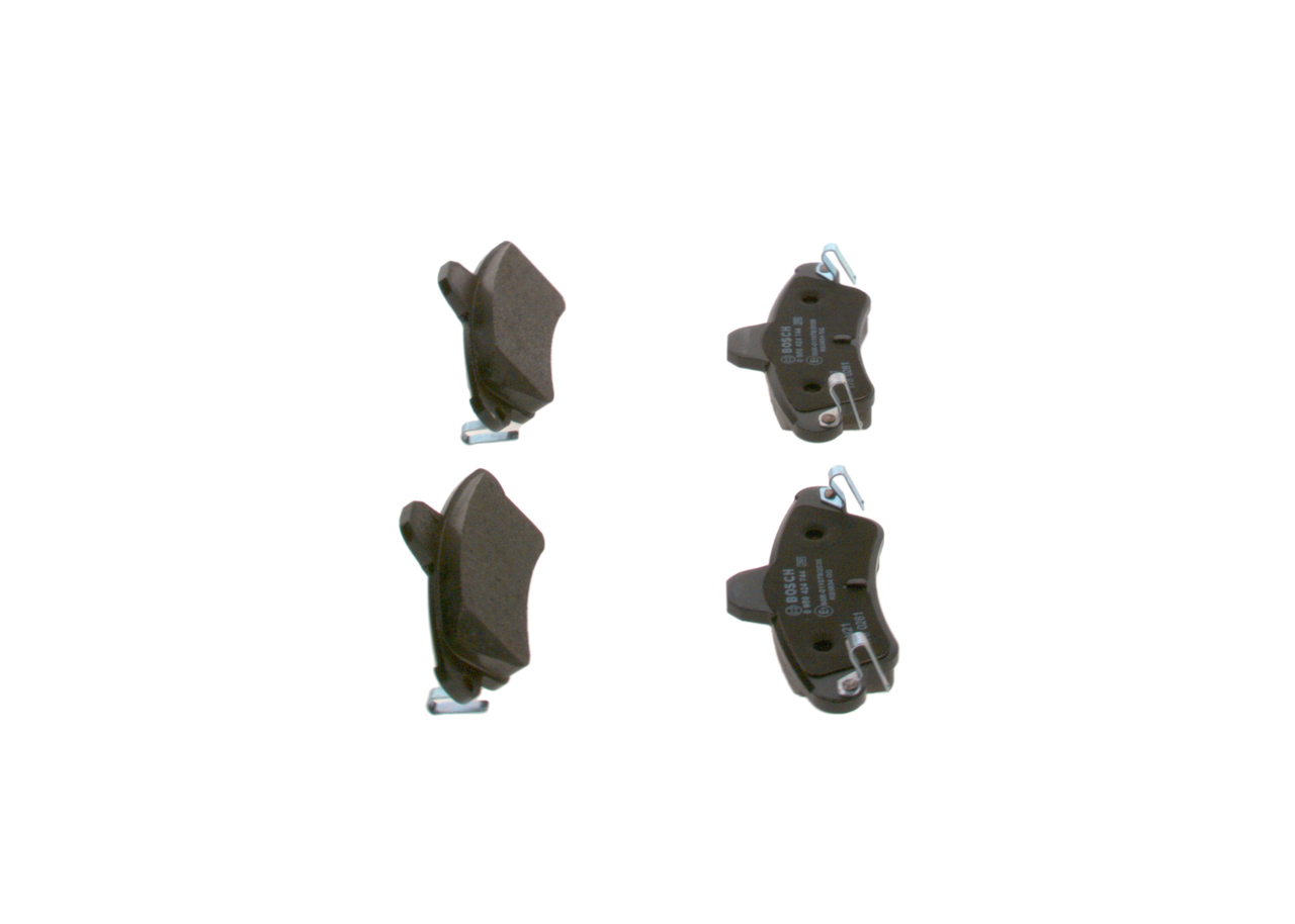Brake Pad Set, disc brake - 0 986 424 744 BOSCH