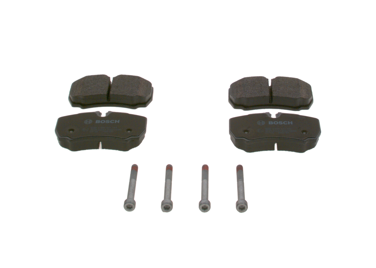 Brake Pad Set, disc brake - 0 986 424 750 BOSCH