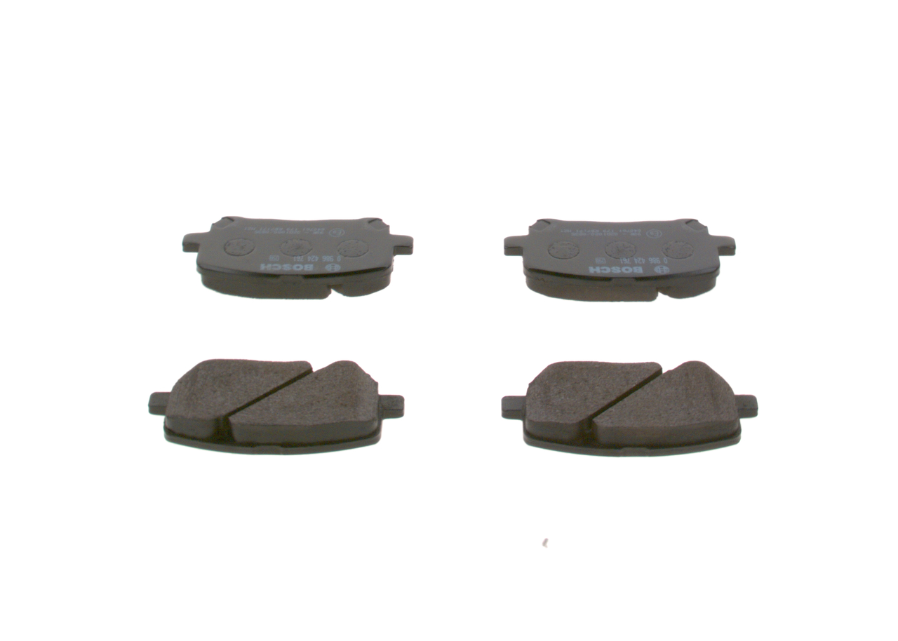 Brake Pad Set, disc brake - 0 986 424 761 BOSCH