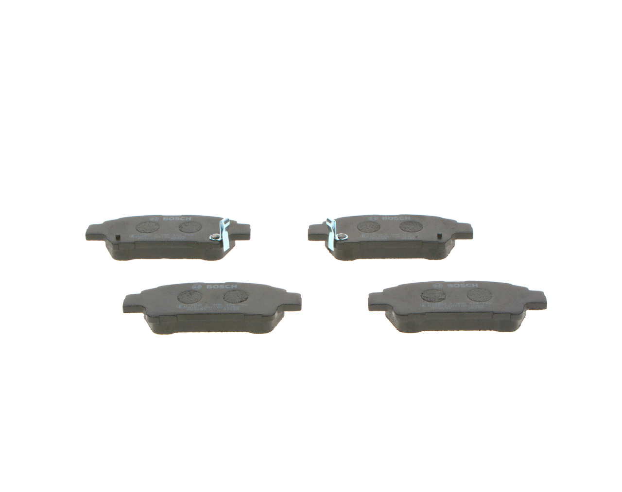 Brake Pad Set, disc brake - 0 986 424 762 BOSCH