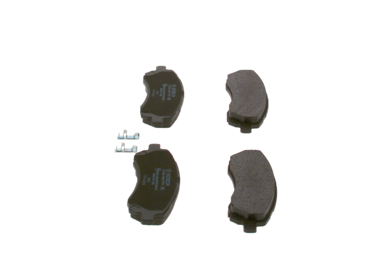 Brake Pad Set, disc brake - 0 986 424 770 BOSCH
