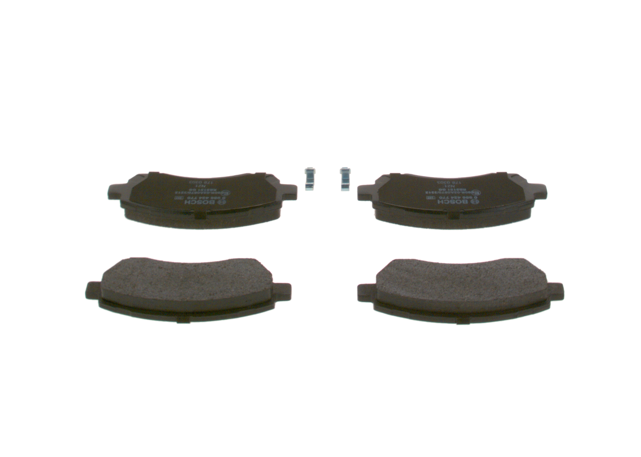 Brake Pad Set, disc brake - 0 986 424 770 BOSCH