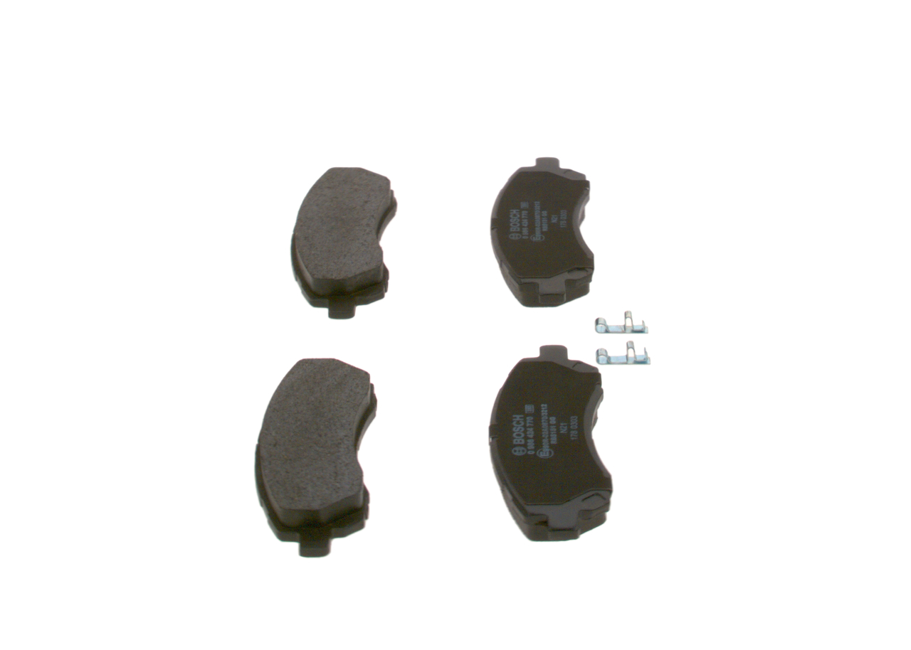 Brake Pad Set, disc brake - 0 986 424 770 BOSCH