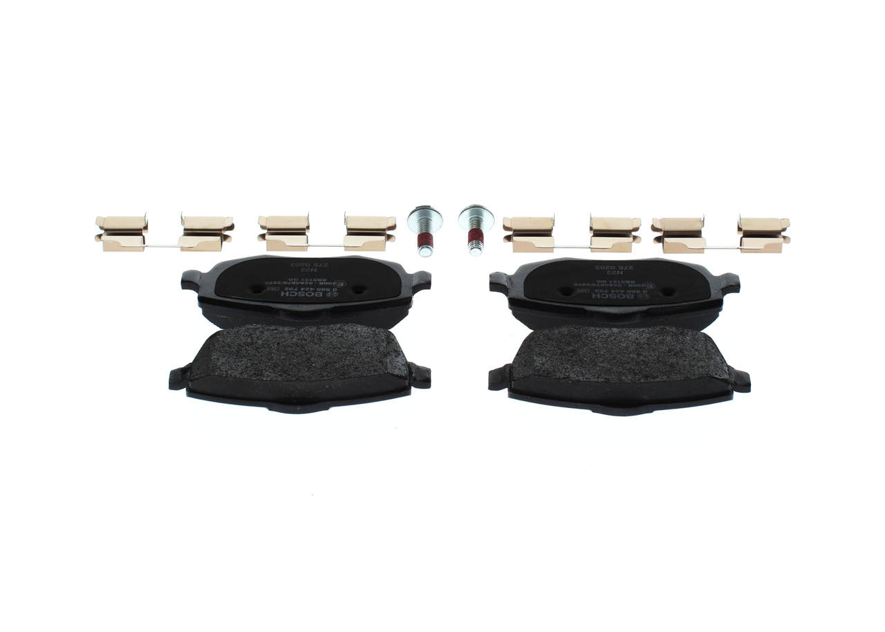 Kit pastiglie freno, Freno a disco - 0 986 424 792 BOSCH