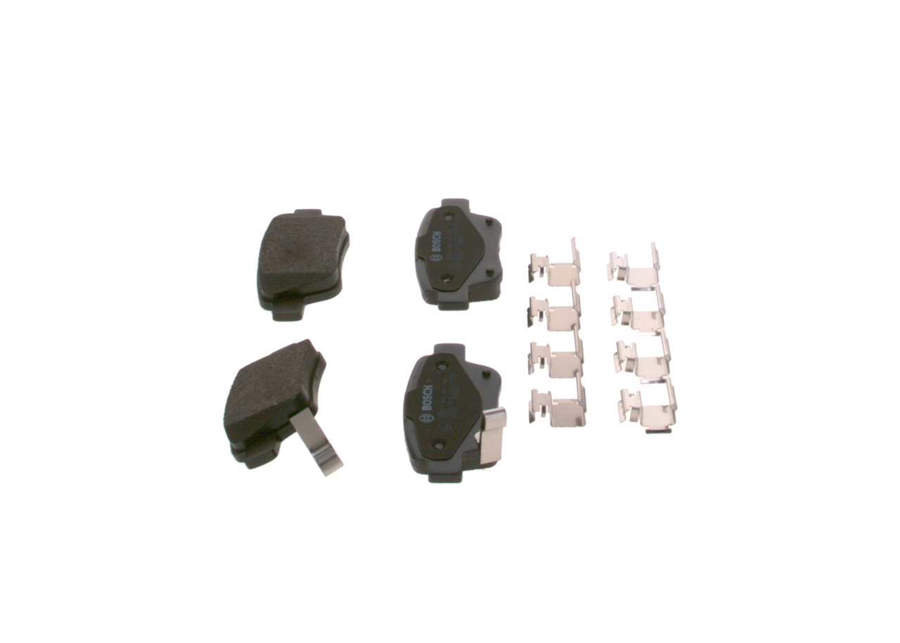 Brake Pad Set, disc brake - 0 986 424 798 BOSCH