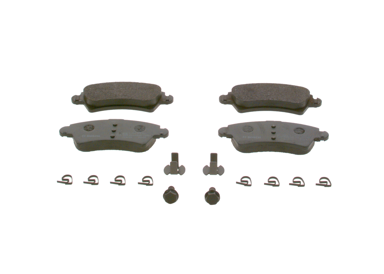Brake Pad Set, disc brake - 0 986 424 801 BOSCH