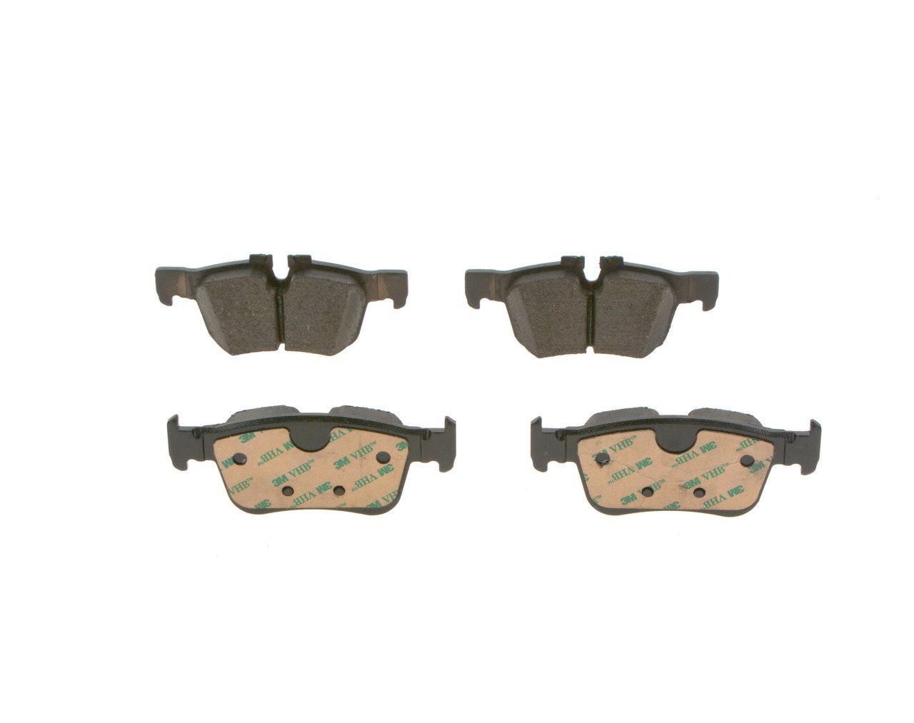 Brake Pad Set, disc brake - 0 986 424 802 BOSCH